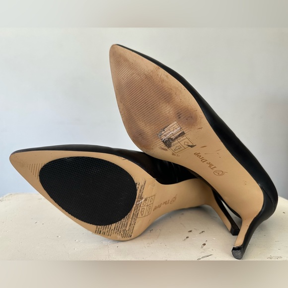 The Drop Taylor Black High Vamp Stiletto Pump Women's Size 10 - Picture 8 of 10